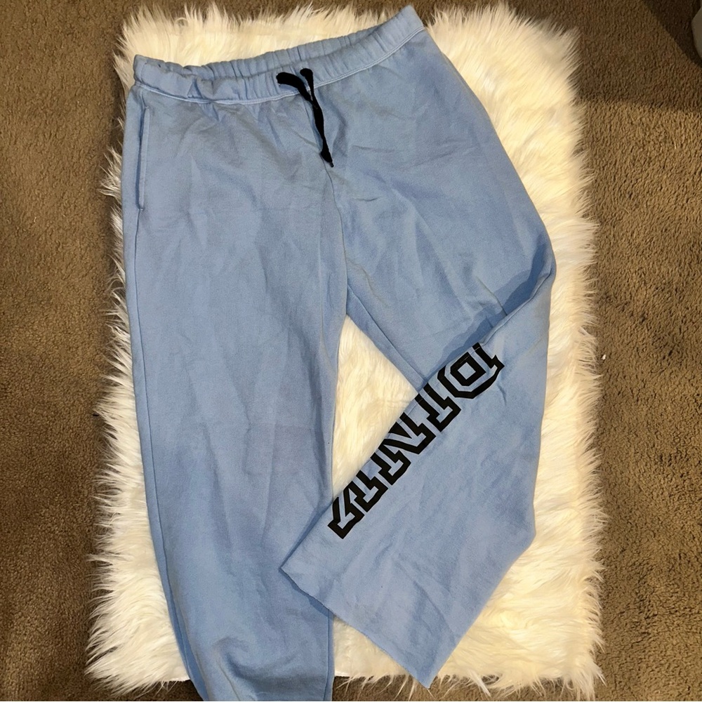 PINK Light Blue Sweatpants
